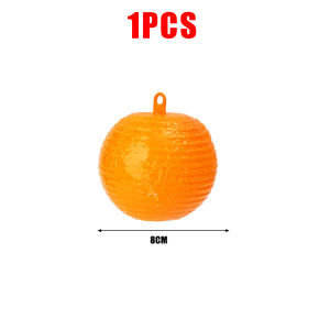 เครื่องดักแมลงวันผึ้งแมลงผลไม้กับดักเหนียว8ซม.ลูกบอลไม้ตีแมลงวันดักยุงควบคุมศัตรูพืชควบคุมศัตรูพืชใช้ในบ้านและนอกบ้าน3ชิ้น