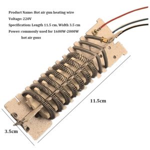 SQMETR 1600W ~2000W Metal Heating Core Universal 220V Heating Element   Air Hair Dryer