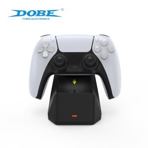 Dock sạc PS5 đế sạc tay cầm chơi game Dualsense chính hãng Dobe phụ kiện sạc pin không dây bảo hành 3 tháng