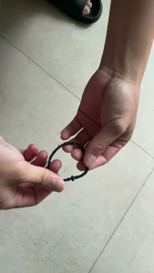 Greek Orthodox Handchain Handmade Prayer Rope Bracelet Christian Bangle Elegant Religious Jewelry for Women Mens