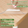 DIY ผ้าปูโต๊ะ ผ้าคลุมโต๊ะ ใสพลาสติกพีวีซี PVC ไม่มีกลิ่น กันน้ำมันกันความร้อน ทนทาน ทำความสะอาดง่าย ผ้าปูโต๊ะอาหาร มีหลายขนาด พร้อมส่ง. 