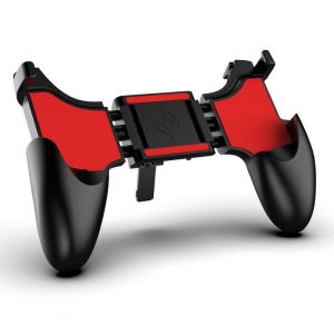 RJQFNG Foldable Mobile Game Controller Comfortable Ergonomic Design Game Joystick Handle  Fast Mobile Gamepad for Android/iOS/Mobile