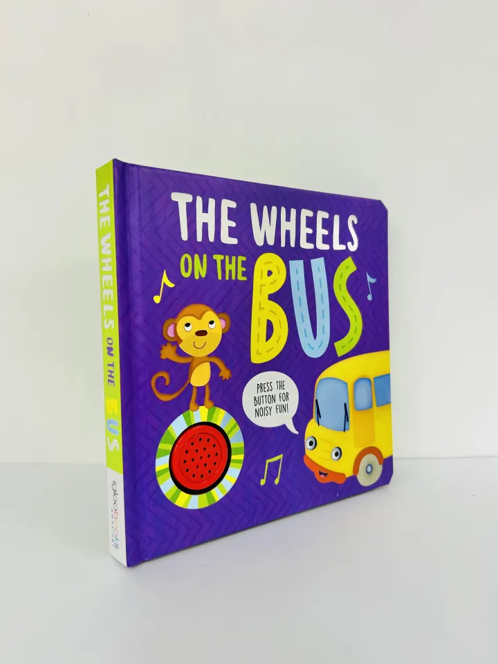 185 The Wheels on the Bus音声絵本 The Wheels On The Bus Sound Book For Kids & Toddlers To Sing