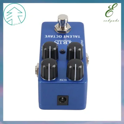 -19 Talent Octave Guitar Effect Pedal 3 Octave Separate Sounds Effects True Bypass Pedals Guitar Accessories