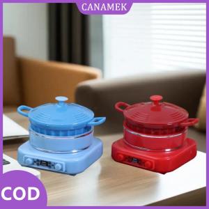 CANAMEK✨ Nhà búp bê mini thiết bị nhà bếp mô hình mini điện từ nồi chụp cảnh đạo cụ