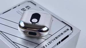 Electric Shaver Portable Rotating Razor ABS Electroplated Body and Magnetic Shaver Head Wet and Dry Razor IPX6 Waterproof Ideal Gift for Men 65*62*32.5mm Silver