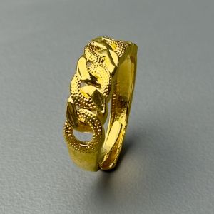 Ring GOLD PLATED K-GOLD 916 Ring d Emas Bangkok Adjustable FREE COP
