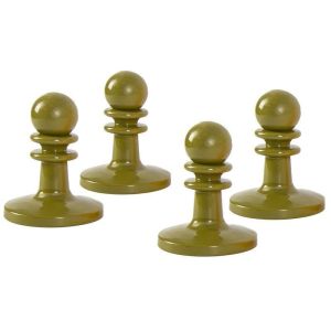 4pcs Tenda Dhaulagiri Cap Pole Penutup Ujung Tiang Flysheet Penangkal Petir Tenda