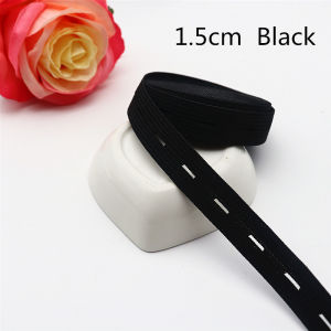 1meter Flat Elastic Band Perforated Elastic Band Suitable for Diaper Maternity Dress Craft Sewing Accessories 1M