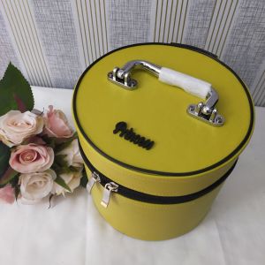 pouch Makeup bulat/ tas kosmetik/ makeup box/ beautycase