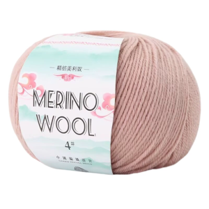 Soft Worsted Weight Yarn 134Yard/Roll 1.76oz Wool Blend Yarn For Beginner Crocheting Rugs Sweater Scarf Knitting Project