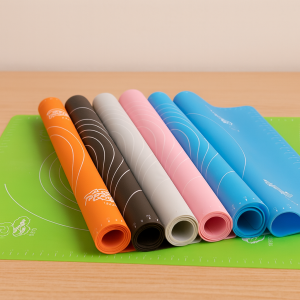 Alas Adonan Silikon 40x50Cm Baking Mat Silicone Tatakan Adonan Kue Donat