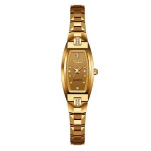 Swiss Inspired Ladies Electronic Watch Waterproof Digital Wristwatch Elegant Slim Design for Business Casual Wear