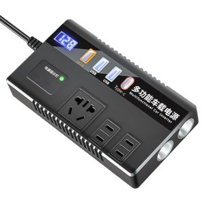 NEXASHOP High Power Car Inverter Universal 12V/24V To 220V Power Adapter Portable Multifunction Car Power Converter For Cars/trucks