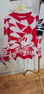 [7 Queen] Sweatwe mic rajut import - sweater wanita.
