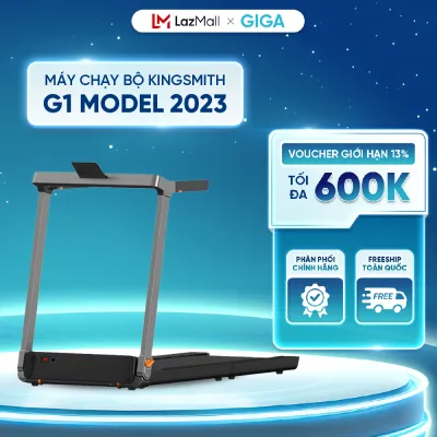 [ Hỏa tốc HN - HCM ] Máy chạy bộ KingSmith G1 Model 2023 - Máy chạy gấp gọn tiện lợi - Màn hình cảm ứng LED