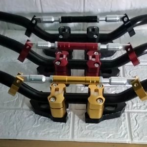 BREKET STANG RESER SATRIA FU DAN SONIC Dudukan stang reser satria fu sonic PANGKON stang RESER CNC satria fu sonic