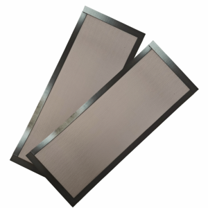 MUKANG 2Pcs Adhesive Design ic Air Vent Screen Cover Mesh Filter Rectangle Shape Floor Vent Cover Ventilation Cover Easy Install PVC Vent Cover Home