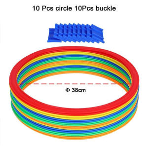 ⛳ห่วงฝึกซ้อม ⛳10PCS 28-38-42ซม ทนทาน ฝึกความว่องไว เหมาะกับน้องๆอายุ 1-6 ขวบ การฝึก⛳