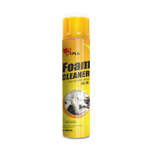 Car&Home Foam Cleaner Spray Strong Cleaning Refreshing for Leather & Fabrics Water-Free Formula Stain Remover Spray