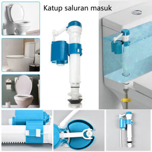 LateHome Katup Masuk Fitting Tangki Air Toilet Aksesoris Toilet Universal Blister Katup Apung