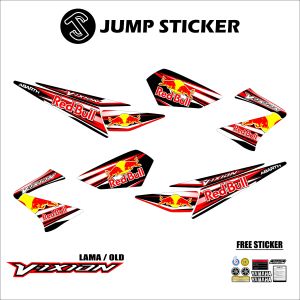 Stiker striping vixion old - lama grafis variasi 031