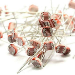 PETIYOUZA 20/30/50PCS Arduino Chống lại LDR CDS cảm biến GL5516 Điện trở phụ thuộc vào ánh sáng Điện trở quang