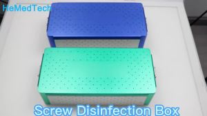 GREATLH Screw Sterilization for Small Fragment Screw Sterilization Container Veterinary Surgery Orthopedic Surgical Instruments