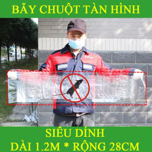 Keo dán chuột keo dính chuột keo bẫy chuột trong suốt siêu dính kích thước lớn 1.2m x 28cm