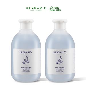 Bộ 2 chai Nước tẩy trang hoa đậu biếc Herbario (300mlx2)