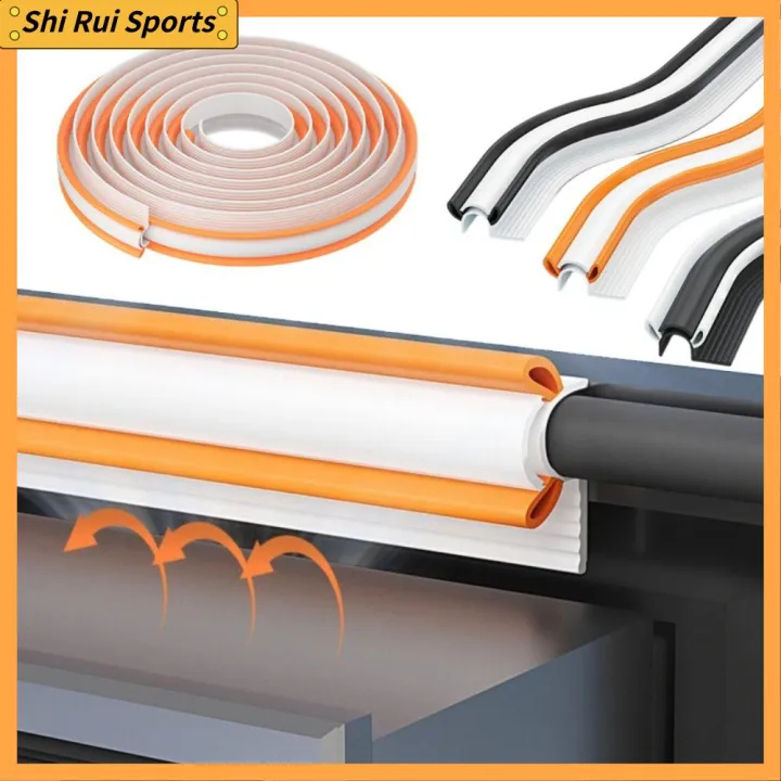 SHIRUI 4m Dải niêm phong cửa sổ khung mở Cách âm Chống gió Dải cách ...