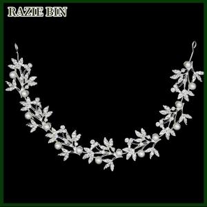 RAZIE BIN Bendable Bridal Hair Vine Wedding Headband Hair Accessories