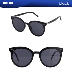 IOOI Eyewear -  Kacamata Hitam bulat Sunglasses Fashion PC UV Protection Pria Wanita 5092