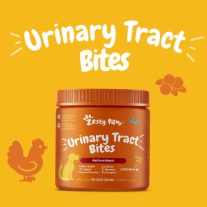 Urinary Tract (For Bladder & Kidney Support UTI & Urinary Health) Dog Supplement 90ct Chews
