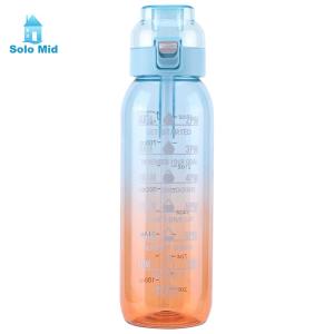 【New Arrival】 1000ML Fragrant Water Bottle Leak-Proof Air Water Up Bottle Fruit Flavor Water Cup with Flavor Pod for Outdoor Sports