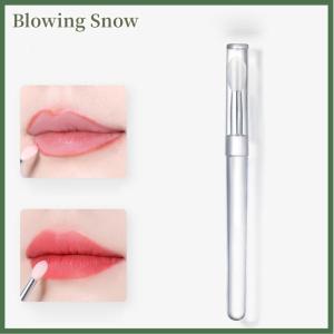 Blowing 1Pc Portable Silicone Lip Brush With Cover Soft Multifunctional Lip Balm Applicator Lipstick Lipgloss Eyeshadow Makeup Brushes