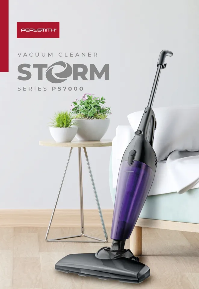 Clearance Sale PerySmith PS7000 Handheld Vacuum Cleaner Storm Series Portable Hand Stick with free Hepa Filter Lazada PH