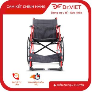 Xe lăn nhôm Karma SOMA 150 (đỏ-đen) Chính hãng