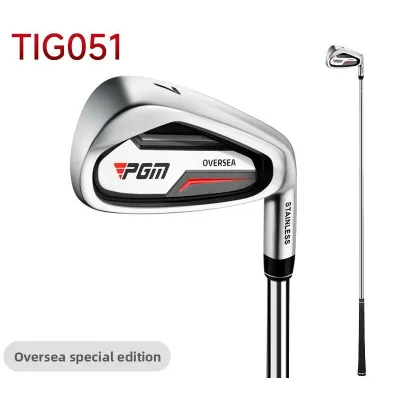 PGM ไม้เหล็ก 7 Iron Golf Club TIG051 | ผู้ชาย/ผู้หญิง เลือกก้าน Carbon/Steel ตีง่ายซ้อมได้