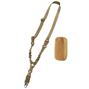 FPOTSK American Style Single-Point Sling Strap with Shoulder Pad Adjustable Outdoor Game Task Rope Travel Heavy-Duty Safety Rope Belt Outdoor Activities