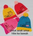 TOPI RAJUT BAYI//TOPI BAYI//TOPI KUPLUK BAYI//TOPI KUPLUK ANAK//TUDUNG BAYI//TOPI KARPUS ANAK//MODEL BARU. 