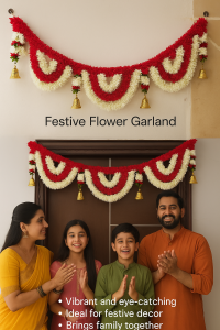 Toran door hanging toran for door toran wall hanging toran for temple Diwali toran marigold toran bandanwar for Diwali Ganpati Festival Wall Decor