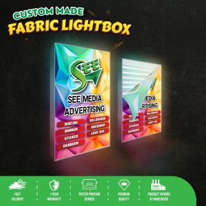Fabric Lightbox ( CUSTOM MADE Size) /Ceiling Lightbox
