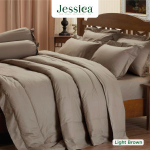 (ผ้าปูที่นอน) Jessica Cotton mix สีพื้นเรียบง่ายลักชู ผ้าปูที่นอนสีพื้น ชุดเครื่องนอนผ้าปูที่นอนเจสสิก้า ชุดเครื่องนอนราคาถูกและดี ชุดเครื่องนอน ปลอกหมอนหนุน ปลอกหมอนข้างครบเซ็ต ผ้าปูที่นอน เจสสิก้า ผ้าปู 3.5 5 6 ฟุต