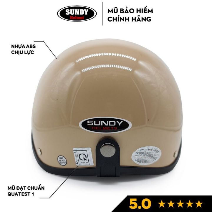 sundy%20a33k%20anti-glare%20half%20head%20helmet%20-%20Image%207