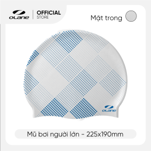 Mũ Bơi / Nón Bơi Silicon Người Lớn Olane In Họa Tiết Màu Sắc cho Nam và Nữ