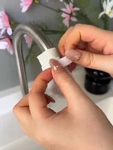 60PCS Faucet filter cotton water purifier thickened splash-proof disposable for kitchen High quality