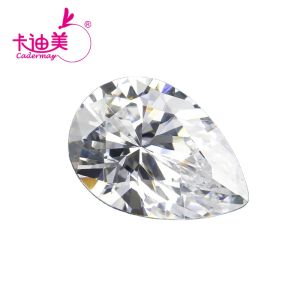 HTHP การเพาะปลูกในห้องปฏิบัติการที่ปลูกฐานรองเพชรดัดแปลงสดใสตัด VS1สีใสมีใบรับรองอัญมณีสำหรับการทำเครื่องประดับ