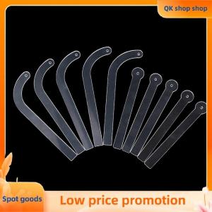 ✨QK shop✨ 1 5Pcs Clear Acrylic Earring Display Holder Rack Earring Wearing Effect Stick Ear Stud Jewelry Try On Stick