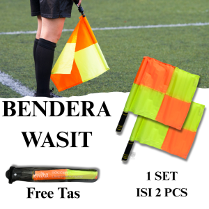 Bendera Hakim Garis Cima Wasit Sepak Bola
